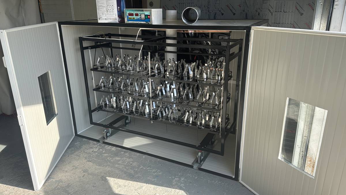 Incubator Ouă Struț S-90 - imaginea 5