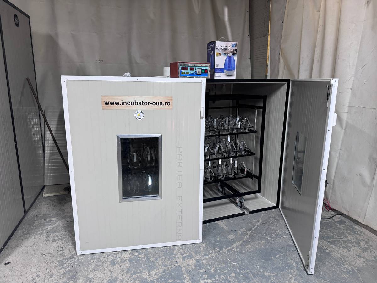 Incubator Ouă Struț S-90 - imaginea 6